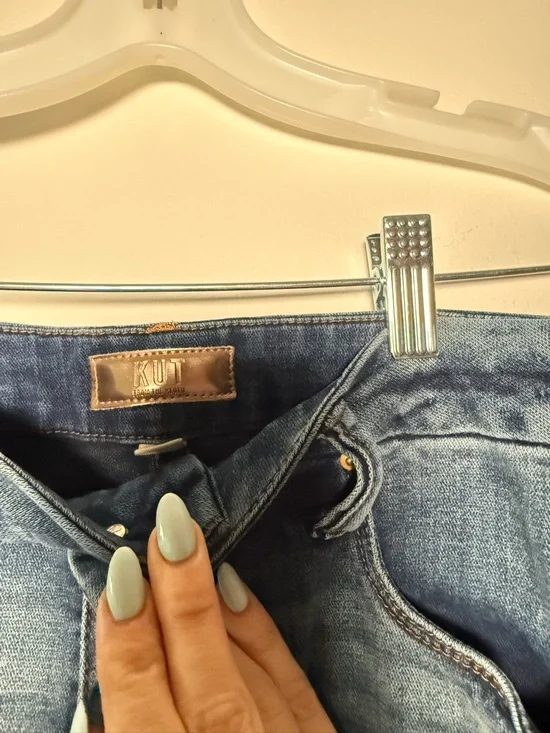 Kut Meg Wide Leg - Peaceful Wash - Picture 3 of 5